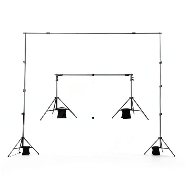 Heavy Duty Backdrop Stand Adjustable Photography Studio-7
