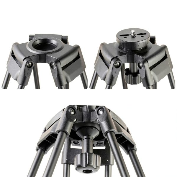 Neewer 75mm Bowl Adapter Metal Tripod Fluid Head Mount-3