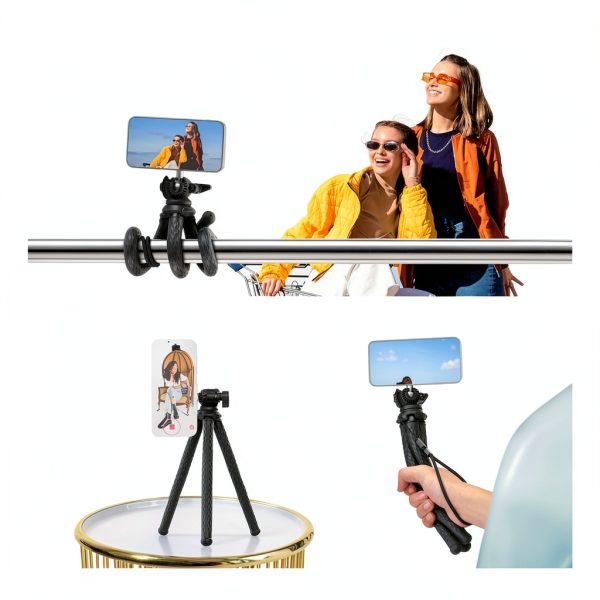 Neewer Magnetic Phone Tripod Magsafe iPhone Android Vlogging-5