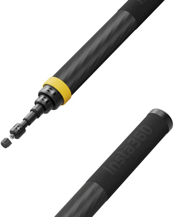 Insta360 Extended Selfie Stick Black 3 Meter Camera-2