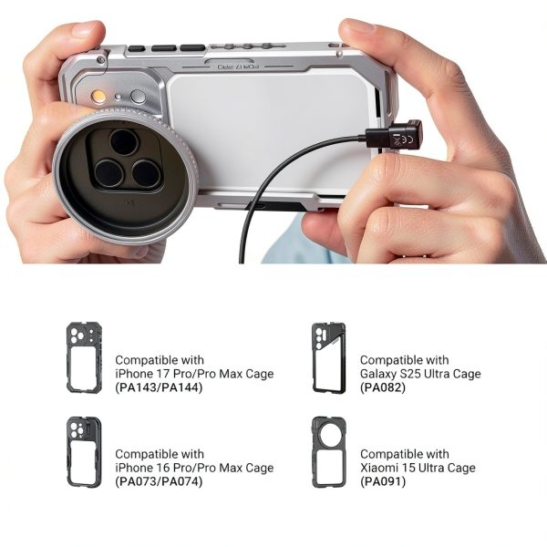 Neewer U Shaped USB C Adapter 180 Degree Mobile Photography-1