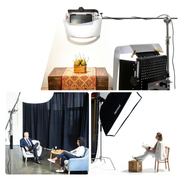 Neewer C Stand Heavy Duty Stainless Steel Photography Light-3
