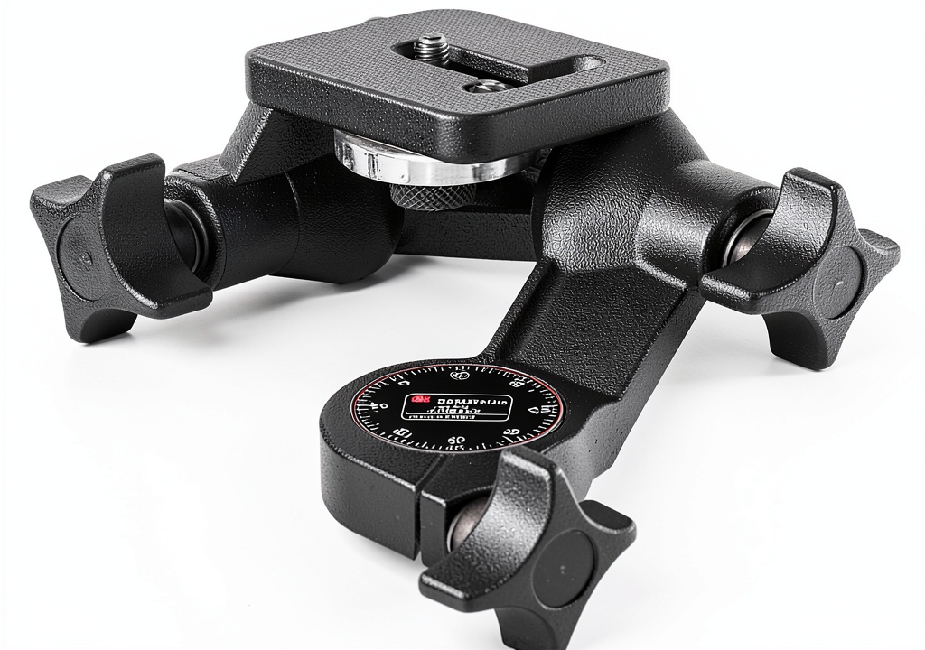Pavo Tripod Head mounted on a camera setup in a studio