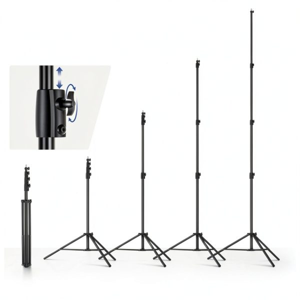Neewer Air Cushioned Light Stand Heavy Duty Metal-5