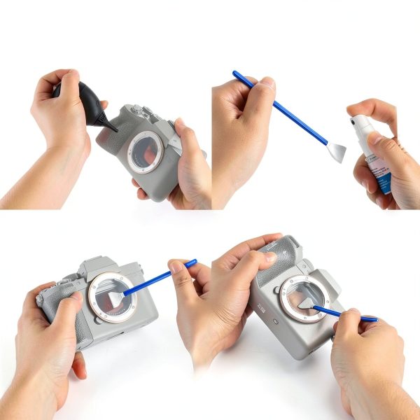 Neewer Camera Cleaning Kit 16mm APS-C Sensor Swab Spray-6