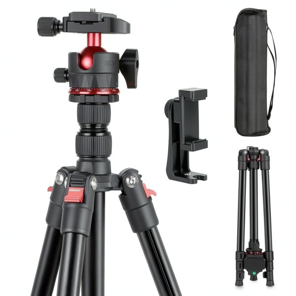 Neewer Travel Tripod Compact Lightweight DSLR Camera Stand-0
