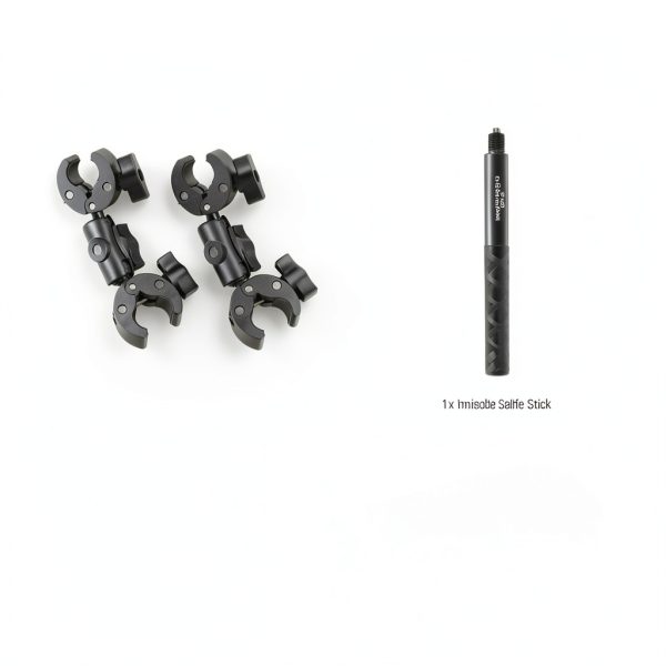 Neewer Basics Motorcycle Bike Mount Kit Action Camera Selfie-7