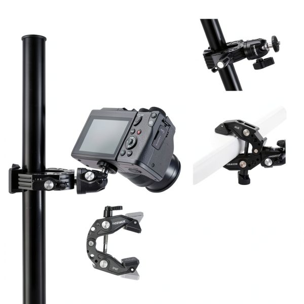 Neewer ST87 Super Clamp Ballhead Mount for Cameras Phones-2
