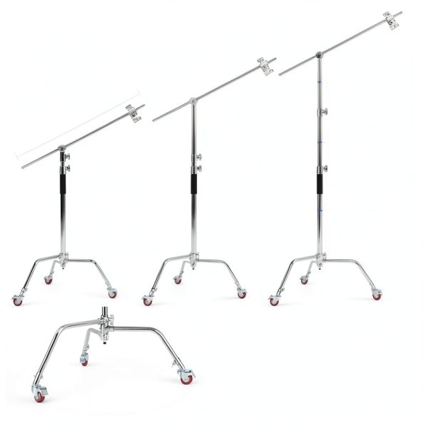 Neewer Heavy Duty Light Stand Metal Tripod Boom Arm Studio-1