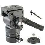 Neewer GM35 Tripod Head Leveling Base Arca Type QR Plate-0