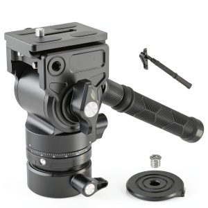Neewer GM35 Tripod Head Leveling Base Arca Type QR Plate-0