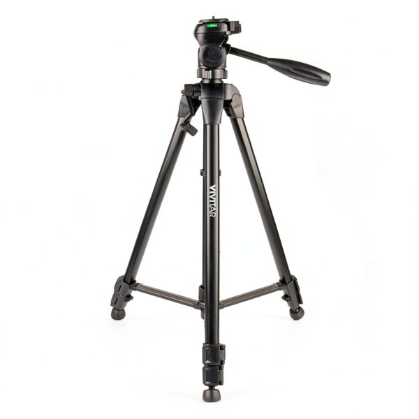 Vivitar Professional Tripod 62 Inch Fluid Head Quick Release-4