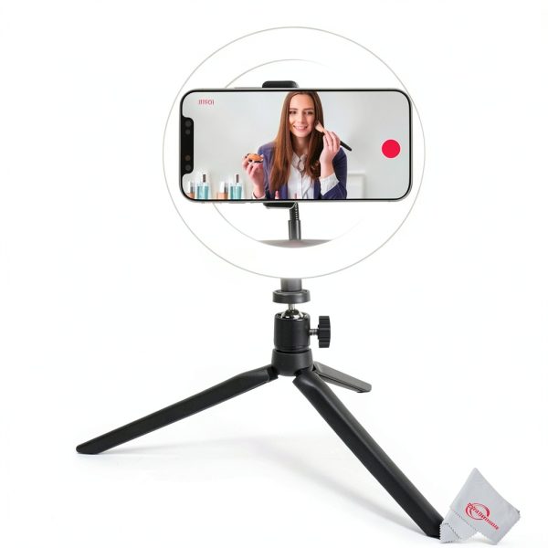 Vivitar RL-8 LED Ring Light Adjustable Brightness Color-1
