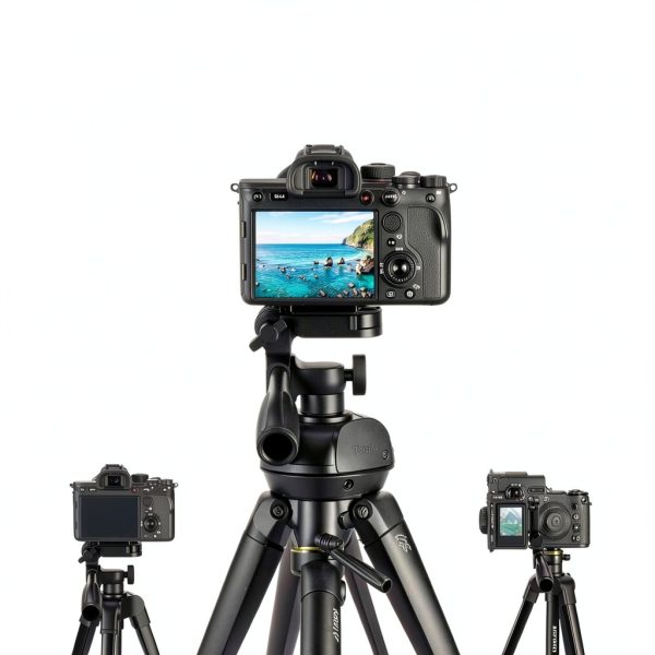 NEEWER Entry Level Tripod Metal Lightweight Travel Stand for-2